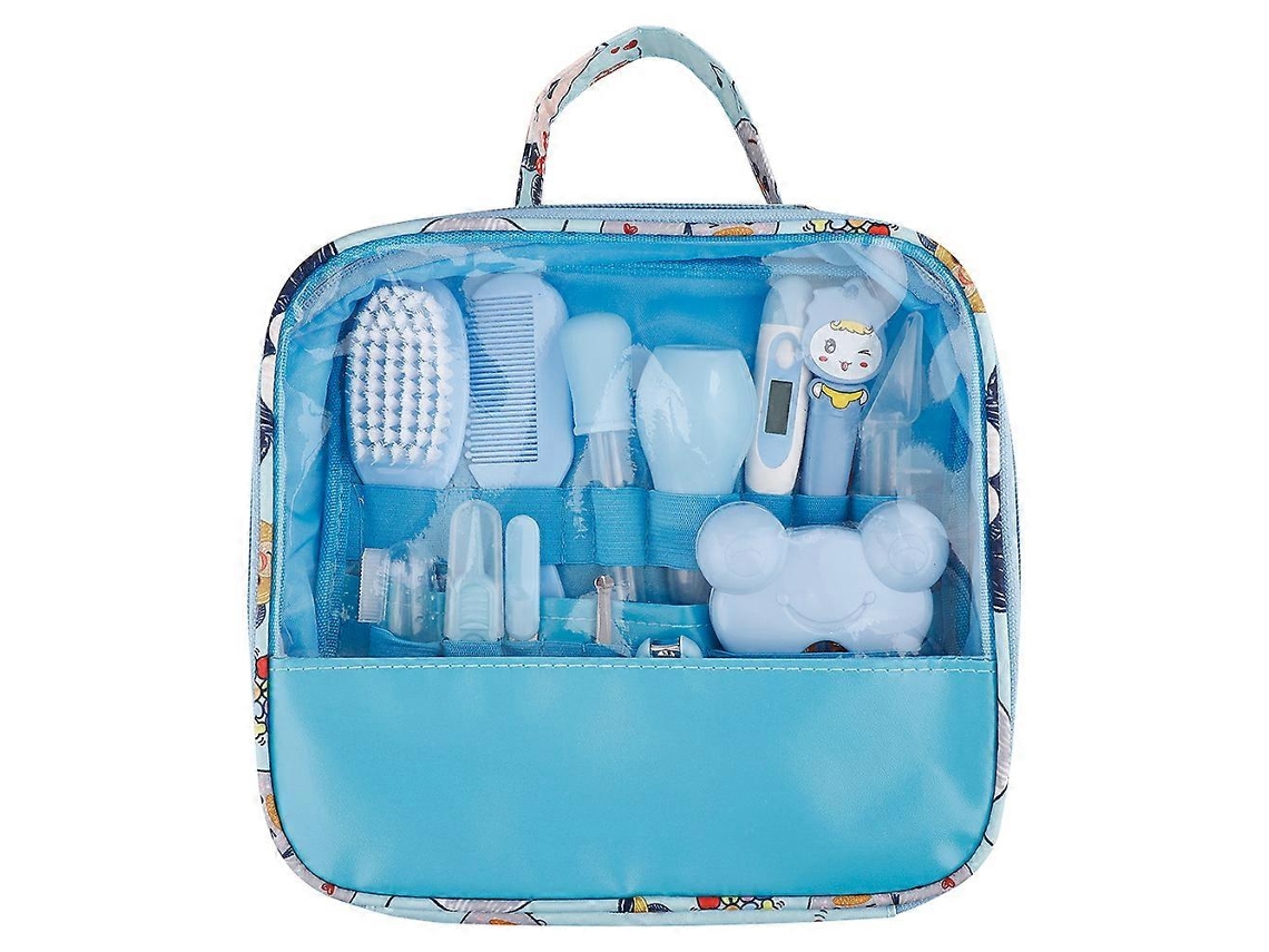 Kit de cuidado de la salud para bebés de 13 piezas, cepillo para el cabello y cortaúñas para niños Jinyubo Store