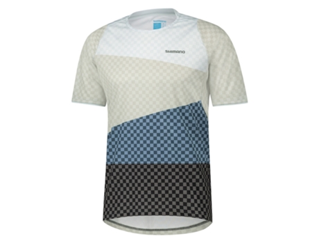 Camiseta de Hombre SHIMANO Corta Fujimi Gris (M)