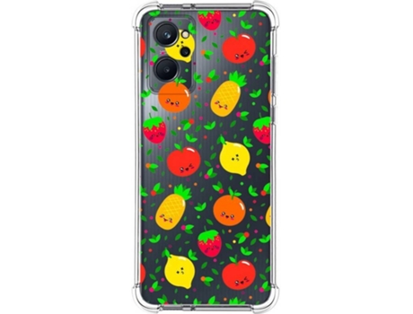 Carcasa Realme 9i TUMUNDOSMARTPHONE Dibujos Antigolpes Frutas 01 Multicolor