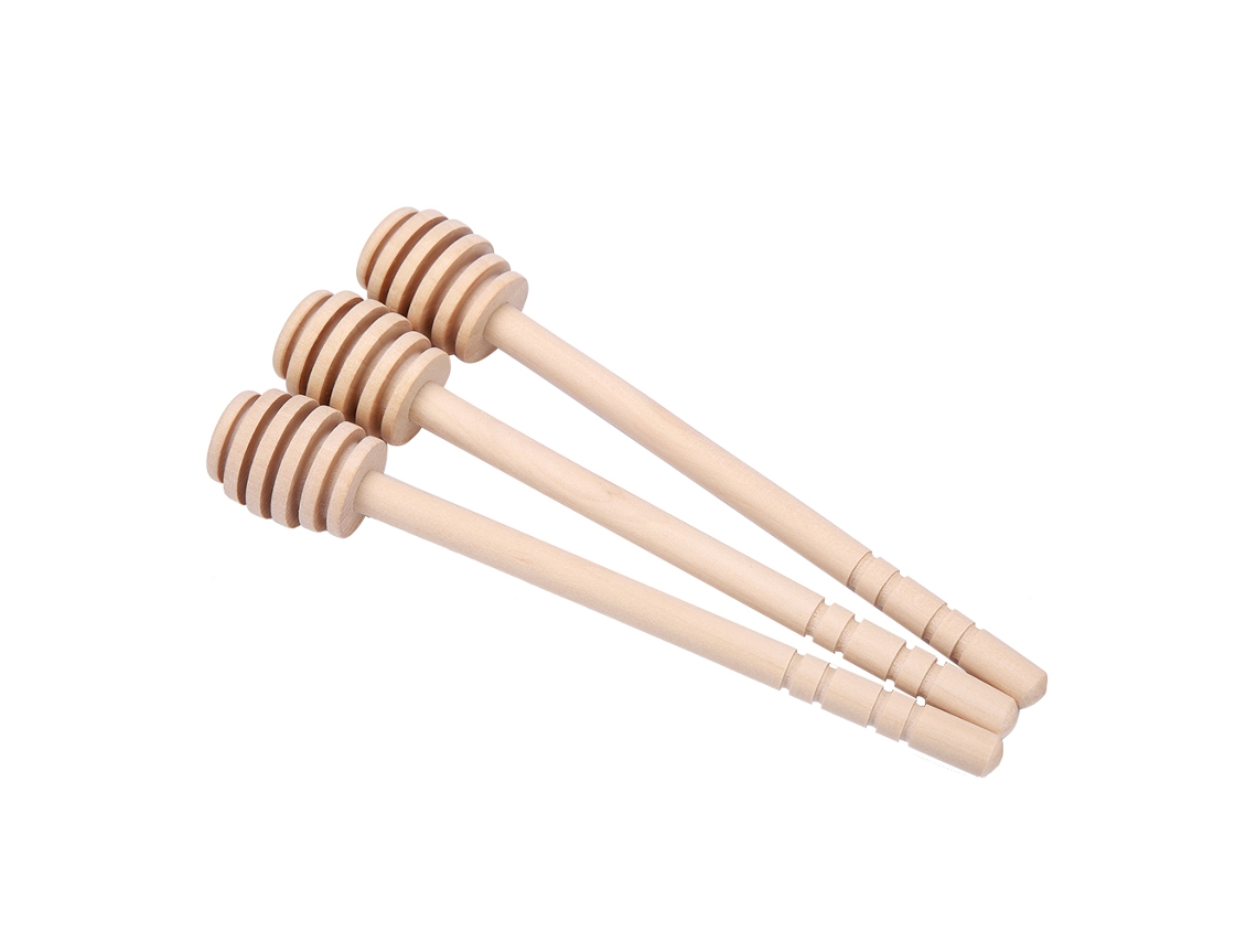 24 cucharas de madera para miel (sin marca)