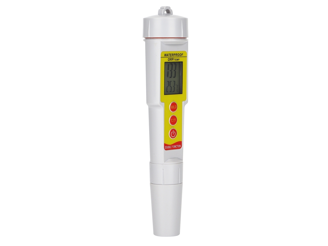 Probador ORP portátil con medición digital de temperatura