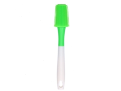Escova De Lavagem De Copos Com Furo Para Pendurar, Silicone E Material Pp, Escova Antiderrapante Para Copo De Vácuo (cabo Curto)