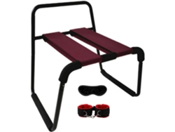 Silla HEALEVED de hierro, de montaje rápido, robusta para viajar.