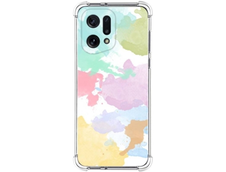 Carcasa para Oppo Find X5 5G TUMUNDOSMARTPHONE Dibujos Antigolpes Acuarela 11 Multicolor
