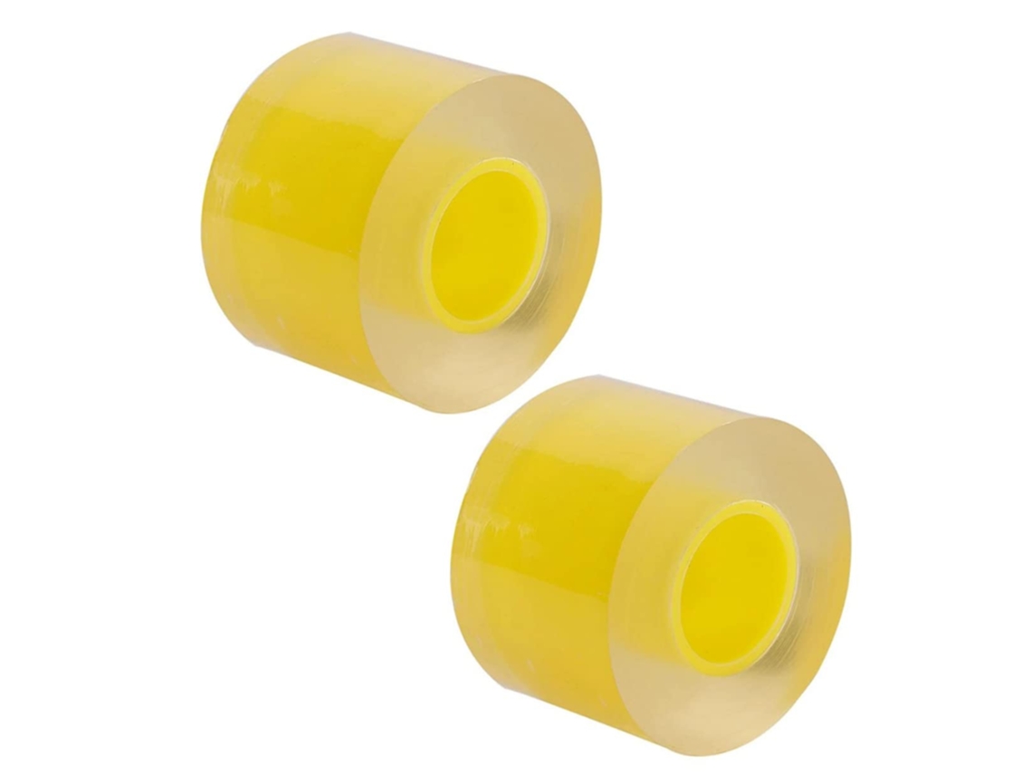 Película Protectora Adhesiva Para Joyería De 50 Mm, Antiestática, Transparente, 2 Piezas, Resistente A Los Arañazos.