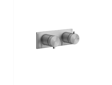 GESSI 316 Juego de termostato oculto listo para montar para cartucho desviador de 3 vías en cuerpo oculto, cartucho de termostato, antirretorno, 5403