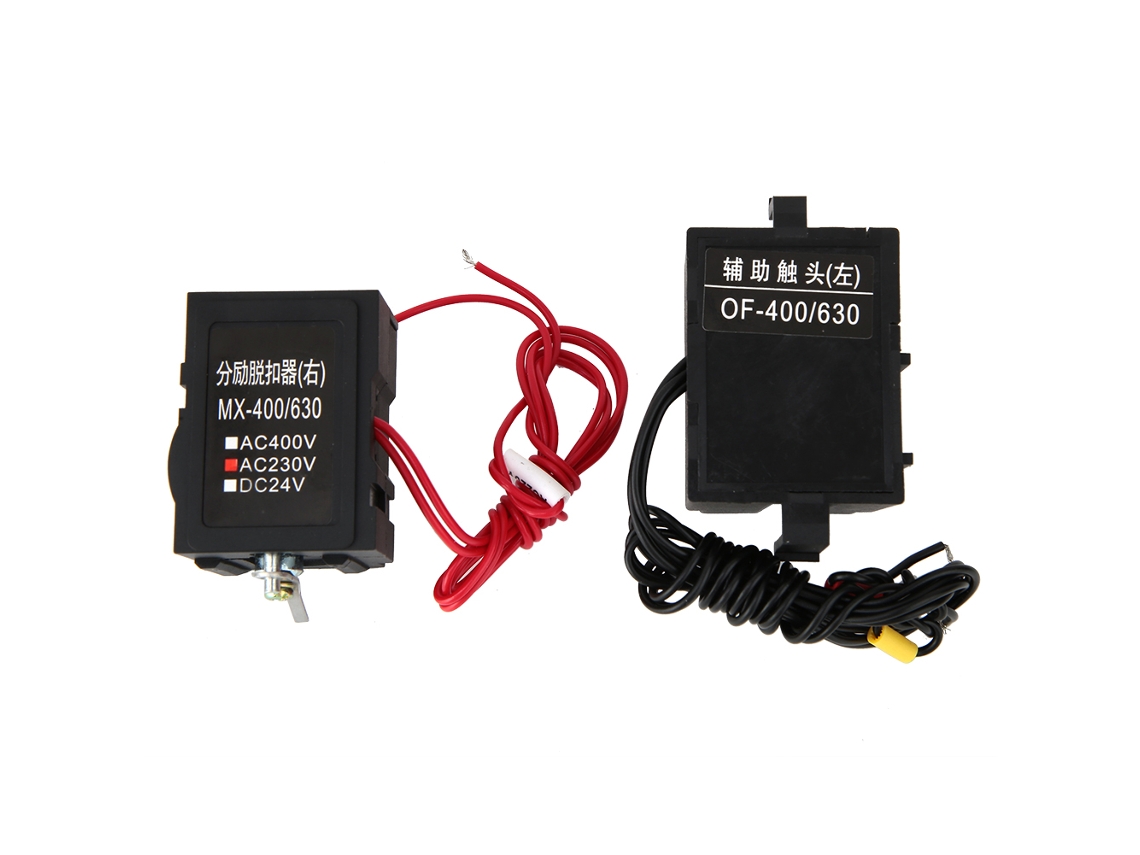 Accesorios Para Interruptor De Circuito Cdm3 Mx+of: Contacto Auxiliar, Desatador, Alarma