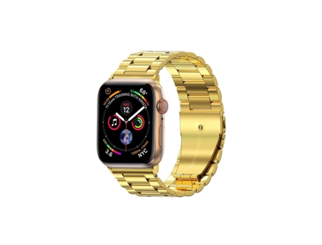 Correa de Acero + Herramienta para Apple Watch Se (2022) - 40mm GIFT4ME Dorado