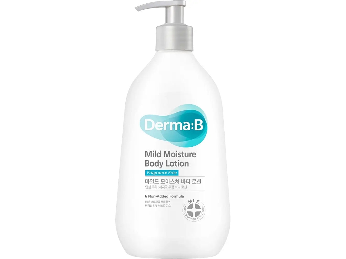 Loción corporal hidratante Derma:b 400 ml Sin perfume