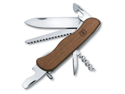 Canivete Swiss VICTORINOX Forester Forester Army Swiss Ejército Con Mango De Madera De Nuez De Cuchilla De Bloqueo