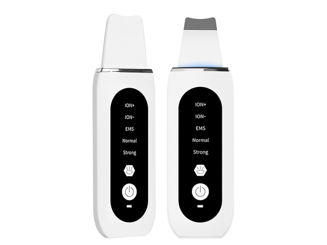 Dispositivo De Limpieza Profunda: Equipado Con Limpiador Ultrasónico, Eliminador De Quistes Faciales Y Purificador De Iones De Poros.