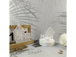 Molde de silicona para velas con forma de corazón hecho a mano de Vayotoy