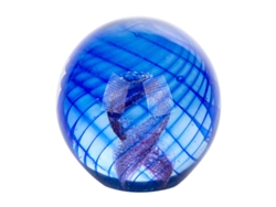 Pisapapeles SIGNES GRIMALT Azul oscuro Vidrio Cristal