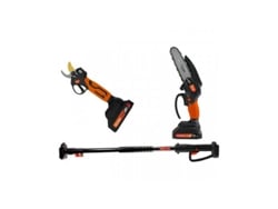 Kit Tijera Y Motosierra Eléctrica 2 Baterías 21v Afkit Altuna