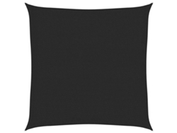Maison Exclusive - Toldo De Vela Hdpe Negro 160 G/m² 2x2 M