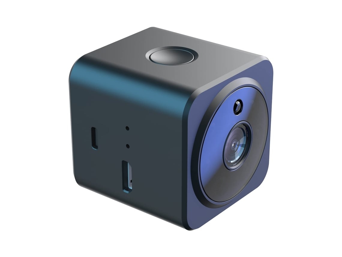 Mini cámara de seguridad inalámbrica HD 1080p Wifi, pequeña cámara inteligente para seguridad del hogar, microcámara con intercomunicador USHION