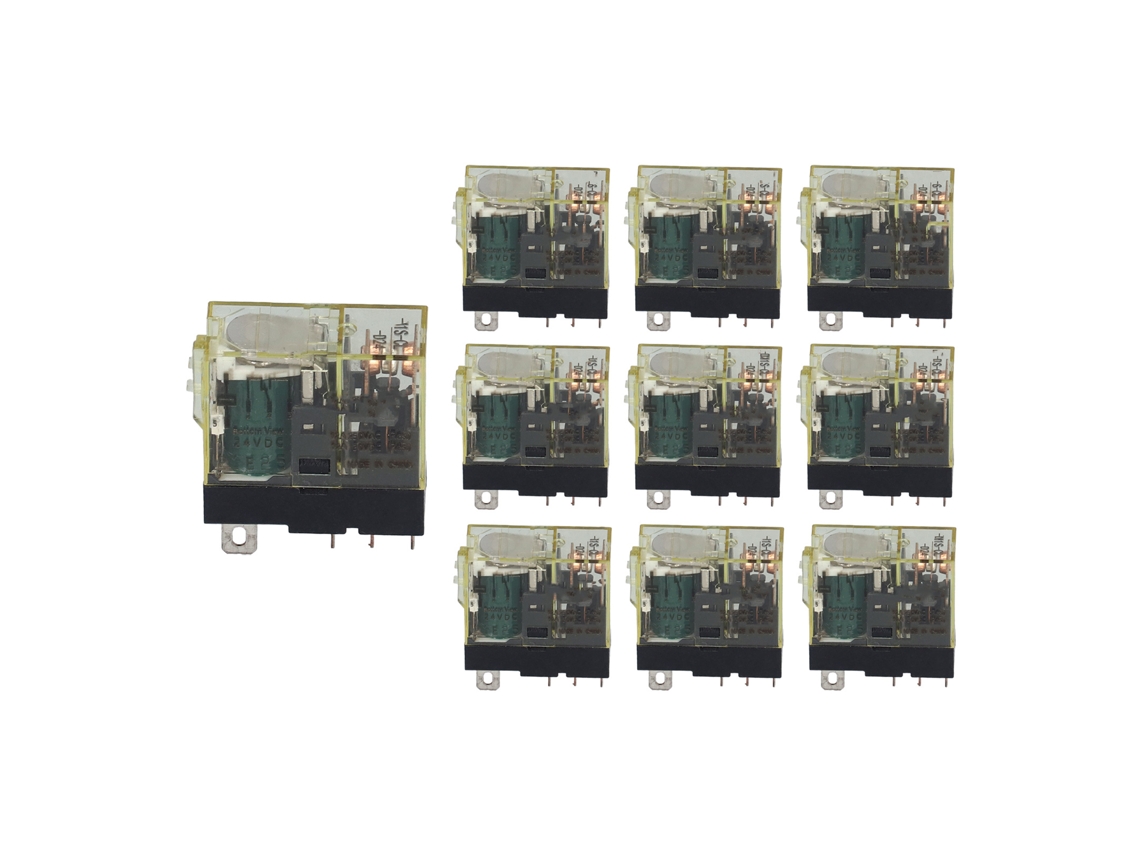 Veloriskku-relé De Potencia Miniatura Delgado 1 No 1 Nc 5 Pines Dc24v 12a Componente Electrónico 10pcs Bem1scl