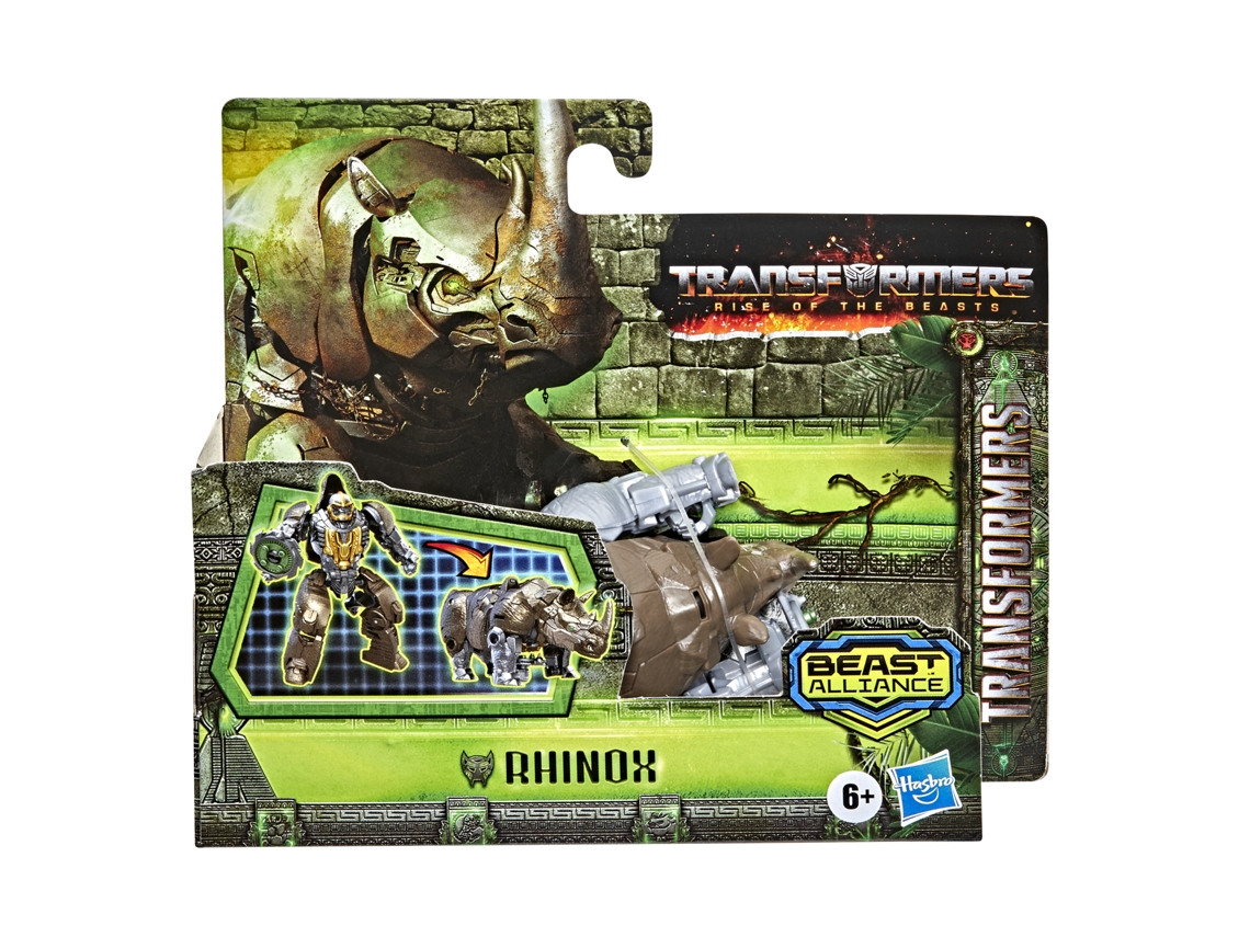 Figura TRANSFORMERS Rise Of The Beasts Beast Alliance Battle Changers Rhinox (Edad Mínima Recomendada: 6 años)