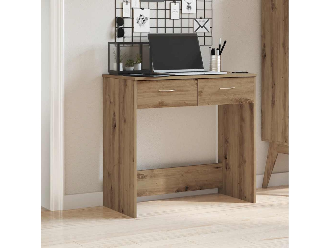 Escritorio | Mesa | Escritorio 80x40x75 cm Fabricado en madera de roble artesanal