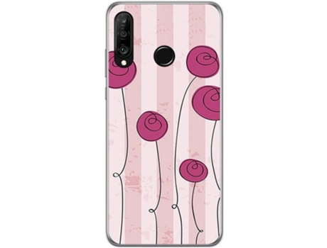 Carcasa Huawei P30 Lite TUMUNDOSMARTPHONE Flores Vintage Multicolor