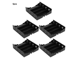 Caja Para 5 Baterías 18650 Con Pasador Rígido Para Sistema De Alimentación Diy