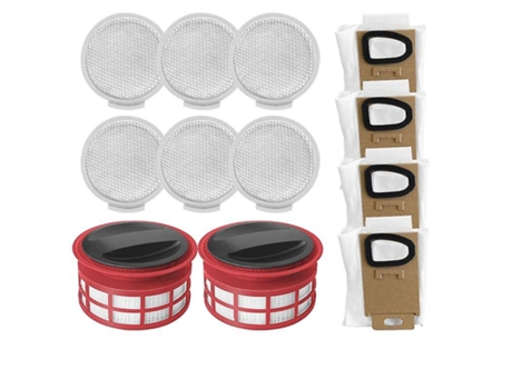 Filtro de algodão frontal filtro traseiro e saco de pó para xiaomi roborock h7