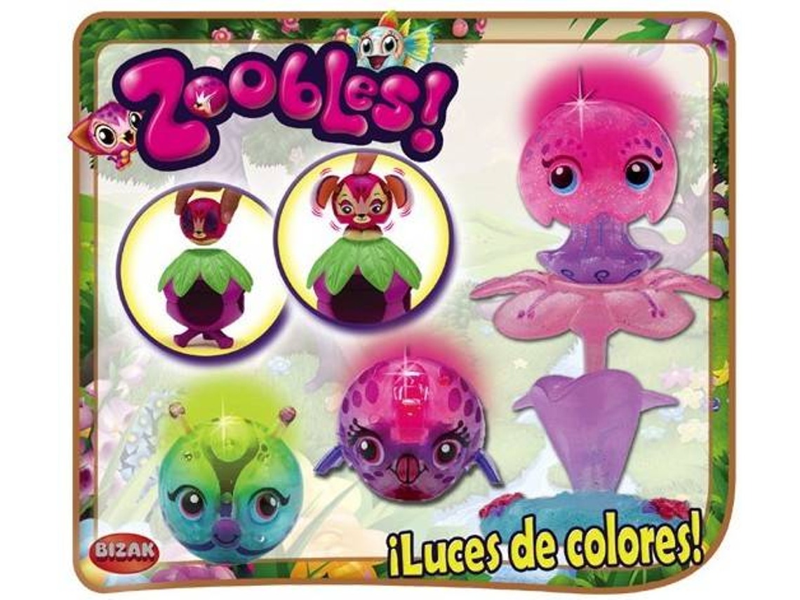 Muñeco BIZAK Zoobles Dee Lights Light Up (Edad Mínima Recomendada: 4años)