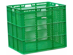 Caja de Plastico SOFTEE Verde (47.5x53.5x62 cm)
