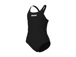 Bañador de Niña para Natación ARENA Pieza Team Solid Blanco (10/11 Años)