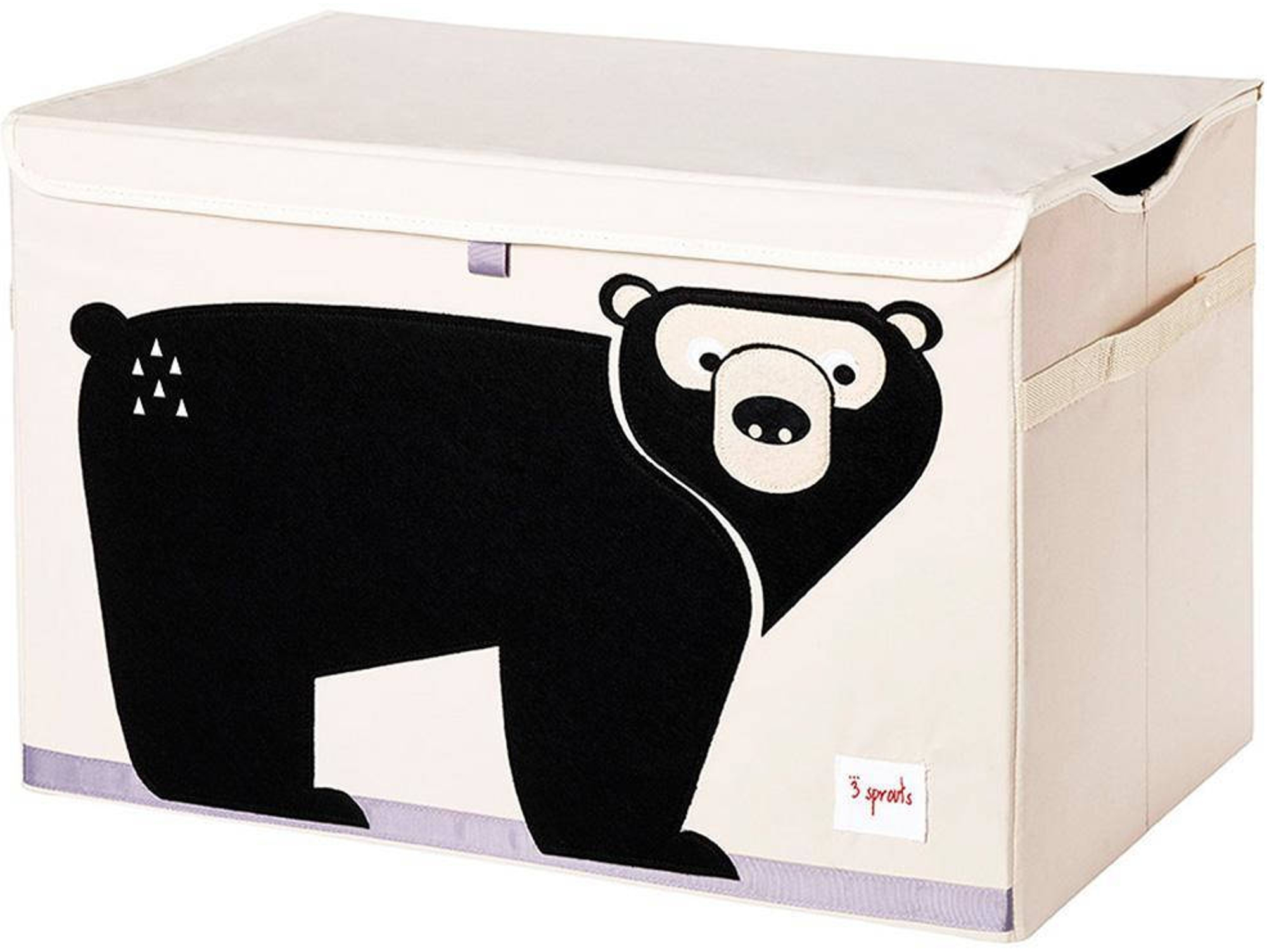 Caja 3 SPROUTS SP3UTCBEA (Negro - 60x35x38cm - Rectangular)