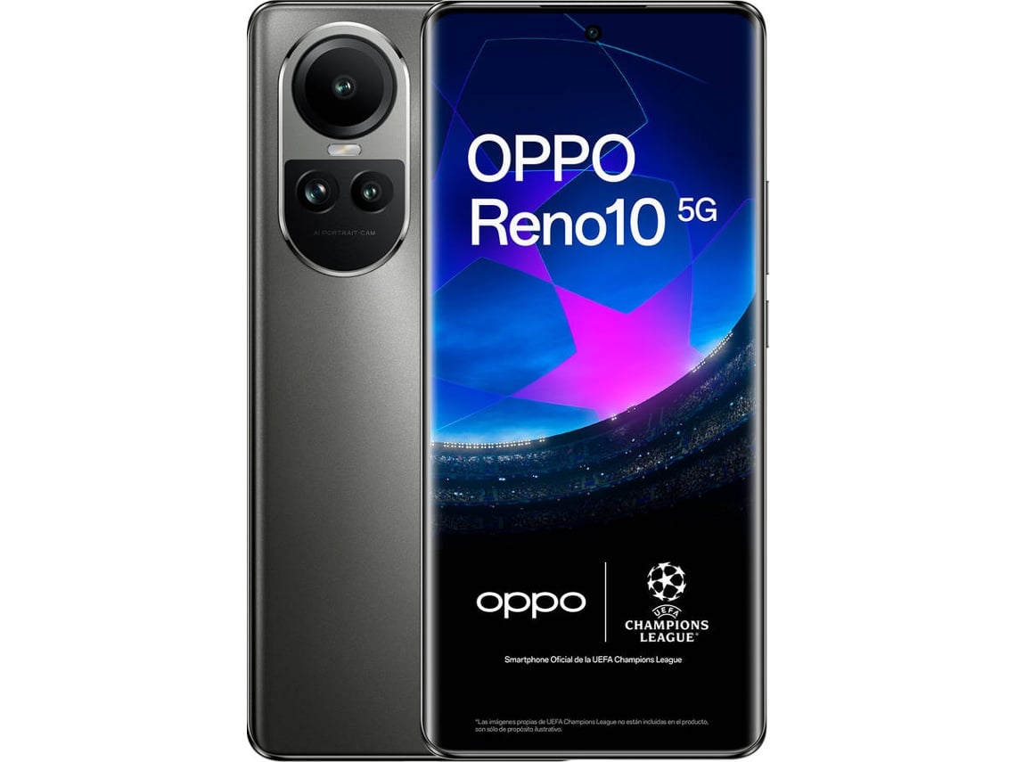 Smartphone OPPO Reno10 5G (6.7'' - 8 GB - 256 GB - Gris)