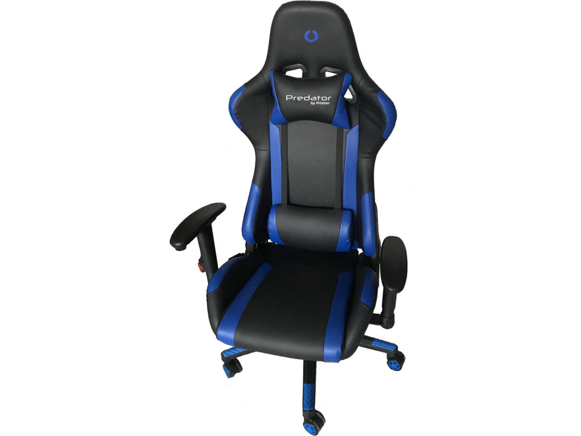 Silla Gaming PRIXTON Predator Hasta 140 Kg Elevador a Gas Clase