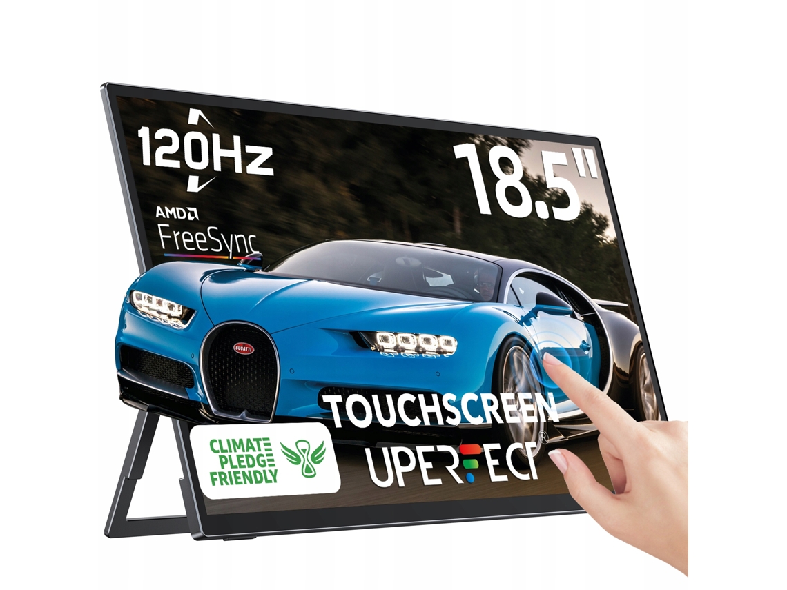 Monitor portátil FHD para juegos con pantalla táctil UTouch E6 Pro 18,5 120 Hz