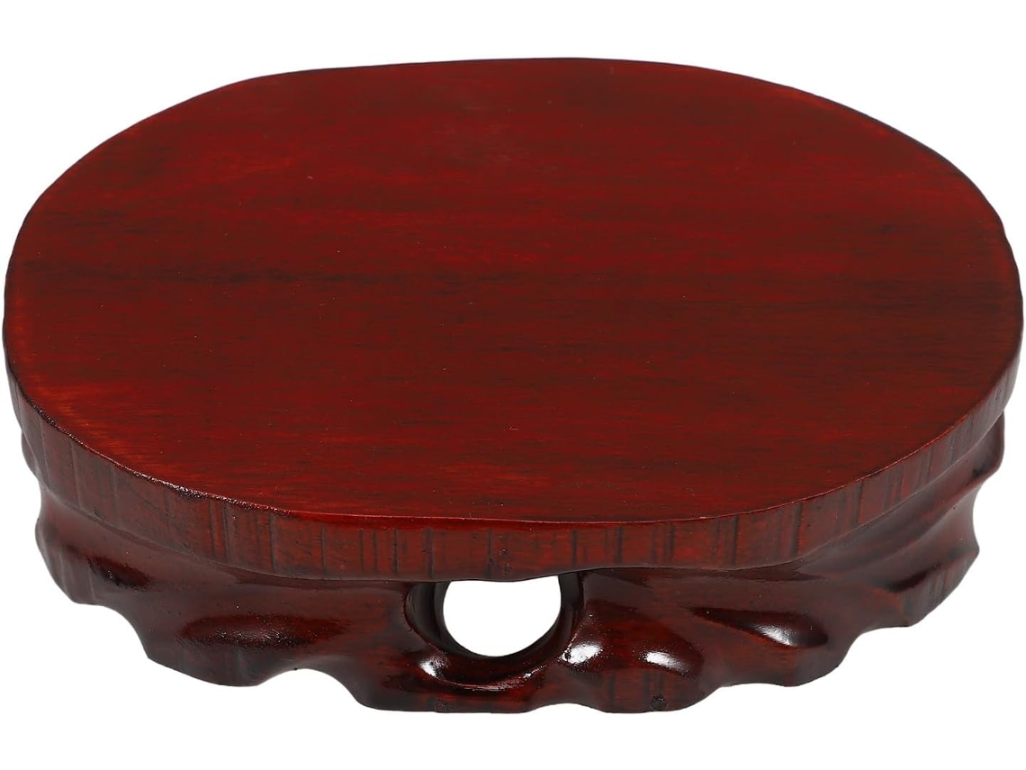 Té, Pp, Diseño Sencillo, Base De Madera Maciza Para Exhibir Macetas Y Teteras.