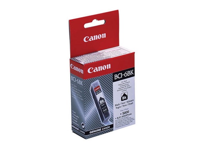 Cartucho CANON BCI-6 Negro (4705A021)