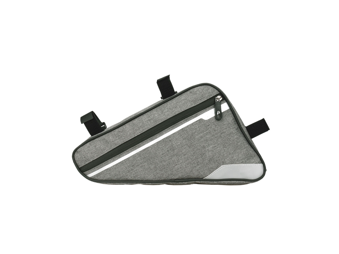 Bolsa Triangular Para Cuadro De Bicicleta, Gran Capacidad, Impermeable, Para Ciclismo De Montaña Y Carretera (gris)