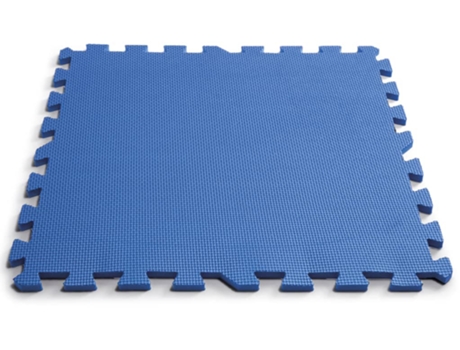 Bestway Protectores de suelo de piscina 8 piezas azul 50x50 cm