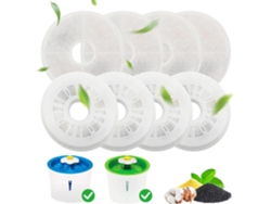 8 Piezas, Fuente Para Gatos, 3 Litros, Catit De Repuesto