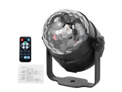 Bj-projetor Led De Luz De Cena Mini Para Festa Ktv Com Controle Remoto