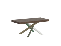 Mesa extensible 90x140/244 cm Volantis Premium Nogal estructura multicolor 4/A ITAMOBY