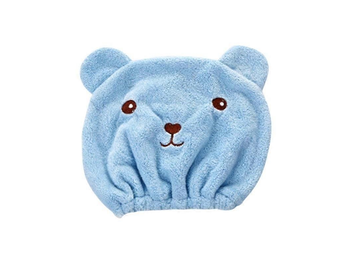 Toalla de baño con gorro para secar el cabello, toalla de microfibra superabsorbente de secado rápido, ideal para uso en salón de belleza y uso doméstico para bañarse y secarse el cabello - Rosewell