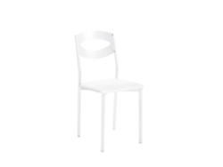 Cadeira de Cozinha Branca Olga 38x86x47cm Michigan Branco FANMUEBLES