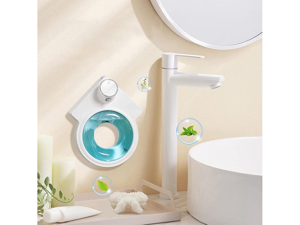 Dispensador Automático De Jabón Con Medición De Temperatura Corporal, Sensor De Movimiento, Montaje En Pared, Espuma
