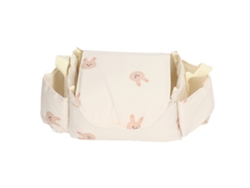 Bolso cambiador con agarradera aislante, accesorio organizador para pañales de bebé.