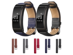 Pulseira De Couro Marrom Para Huawei Band 3 (para Smartwatch)