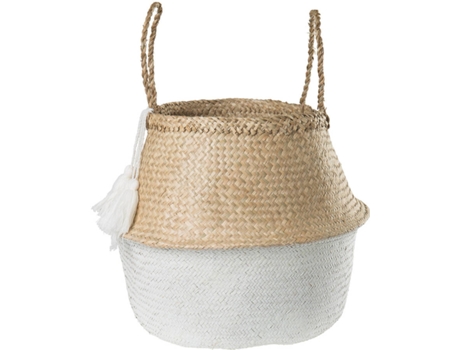 Cesta SKLUM Kahs Borl (Blanco -40 x 38 cm)