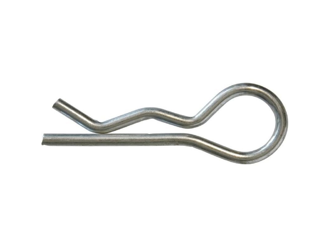 Pasador De Chaveta B 4x75mm Acero Para Muelles Galvanizado 65mn 25x Clips R Sujetador Para Industria Mecánica M1-m6