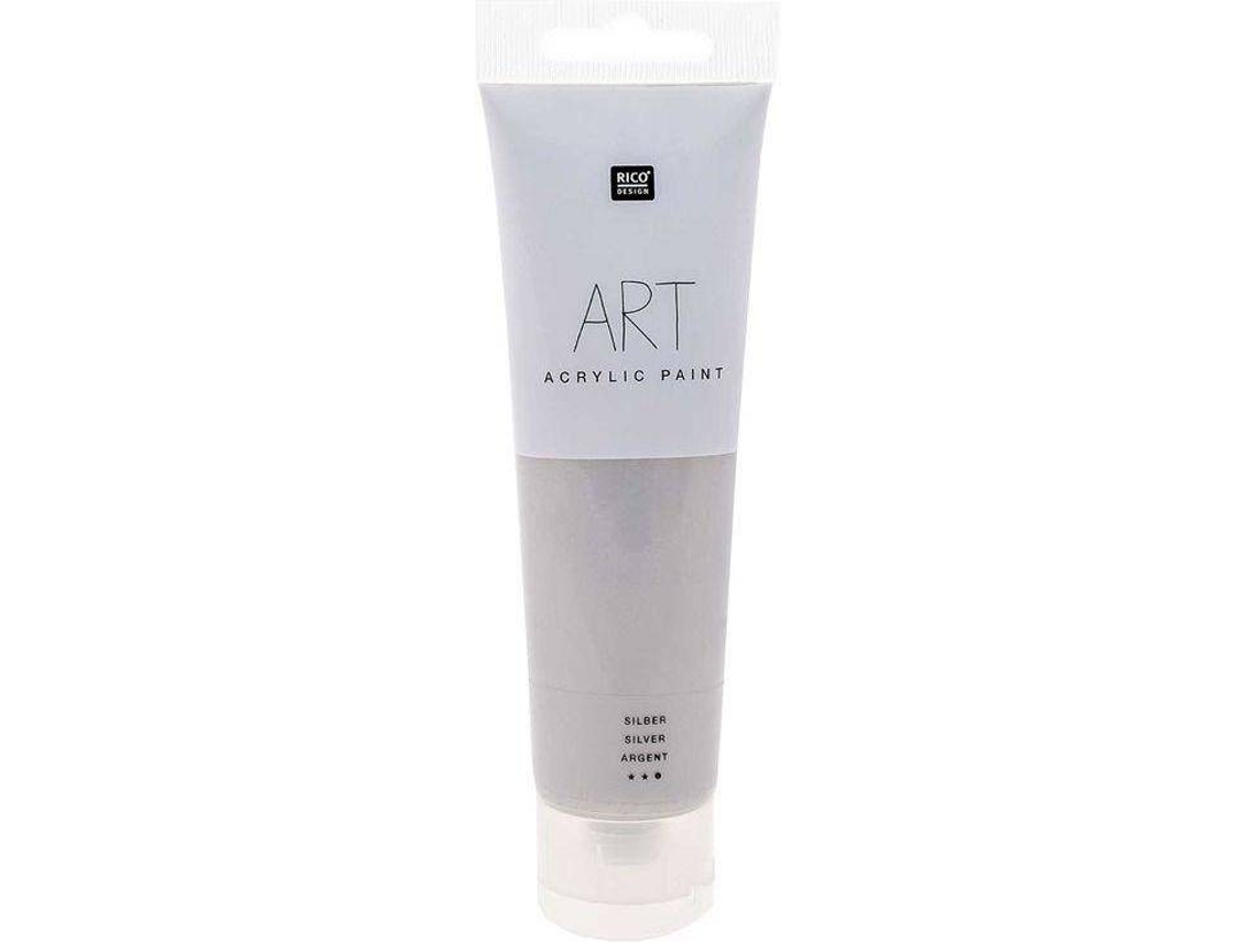 Pintura Acrílica RICO DESIGN Plata (100 ml)