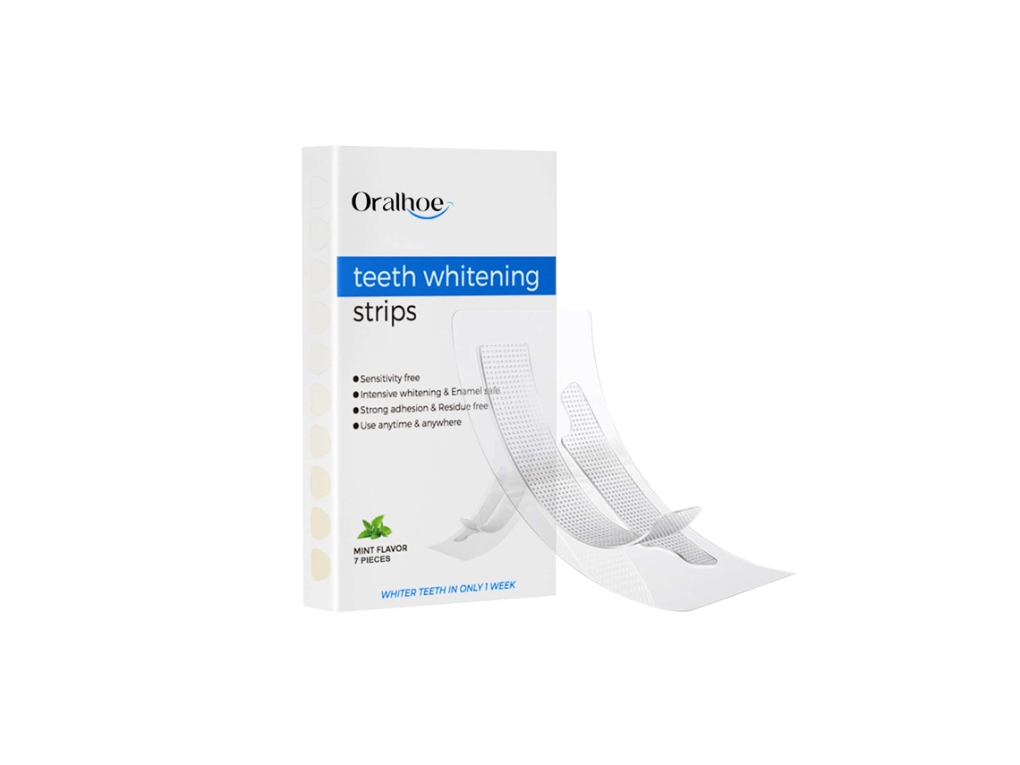 Las tiras blanqueadoras Oralhoe eliminan las manchas de los dientes.