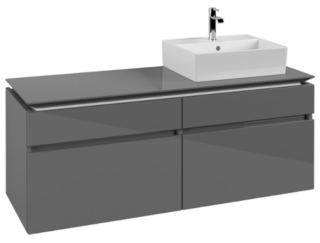 Villeroy &amp Boch Legato Vanity unit B616 1400x550x500mm lavabo a la derecha